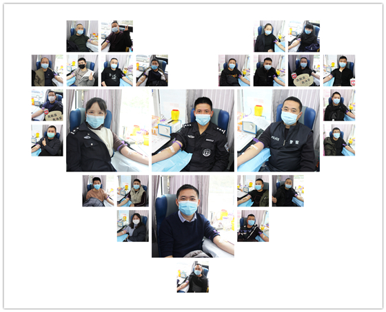 人民警察一心為民，捋袖捐血鐵血柔情——安康市公安局積極開展冬季獻血活動