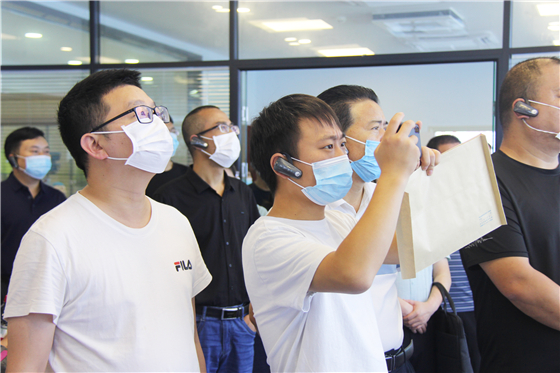 全市精神文明創建工作觀摩活動走進市中心血站