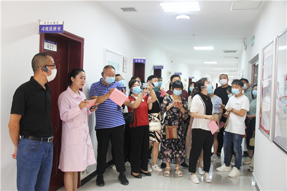 全市精神文明創建工作觀摩活動走進市中心血站