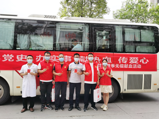 健康向上 熱心公益——旬陽縣甘溪鎮積極組織無償獻血活動